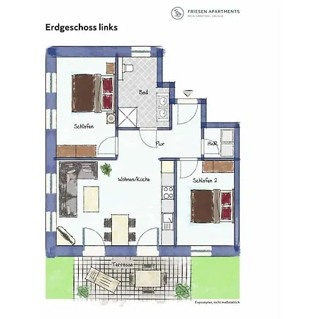 With 2 Bedrooms * غريتسيل